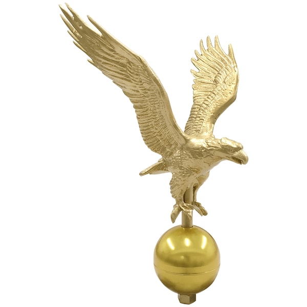 Eagle Ornament 11.25"x12" Gold